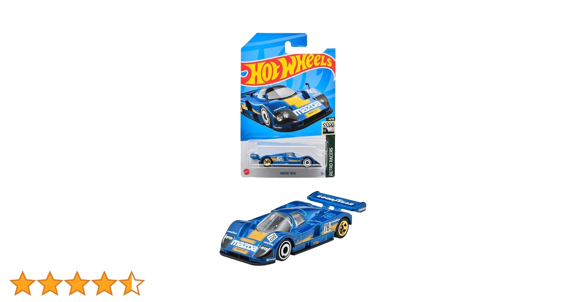 Amazon | ホットウィール(Hot Wheels) ベーシックカー マツダ 787B 【3